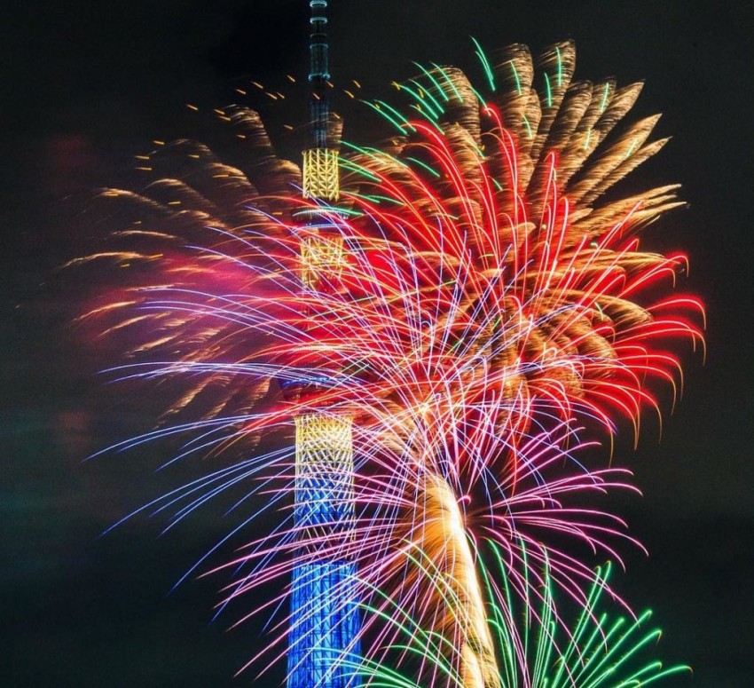 Sumida River Fireworks Festival Epic Fireworks With Equally As Epic Crowds Japan Today