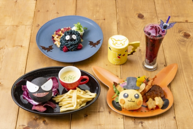 menu pokemon cafe mix food