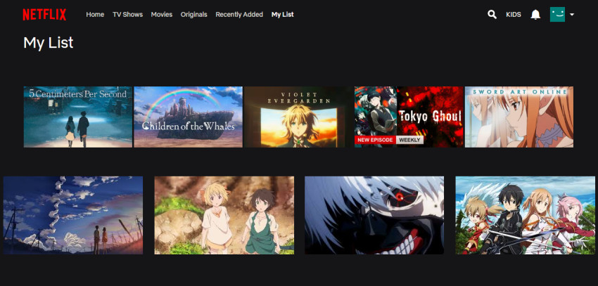 Anime In Japanese On Netflix