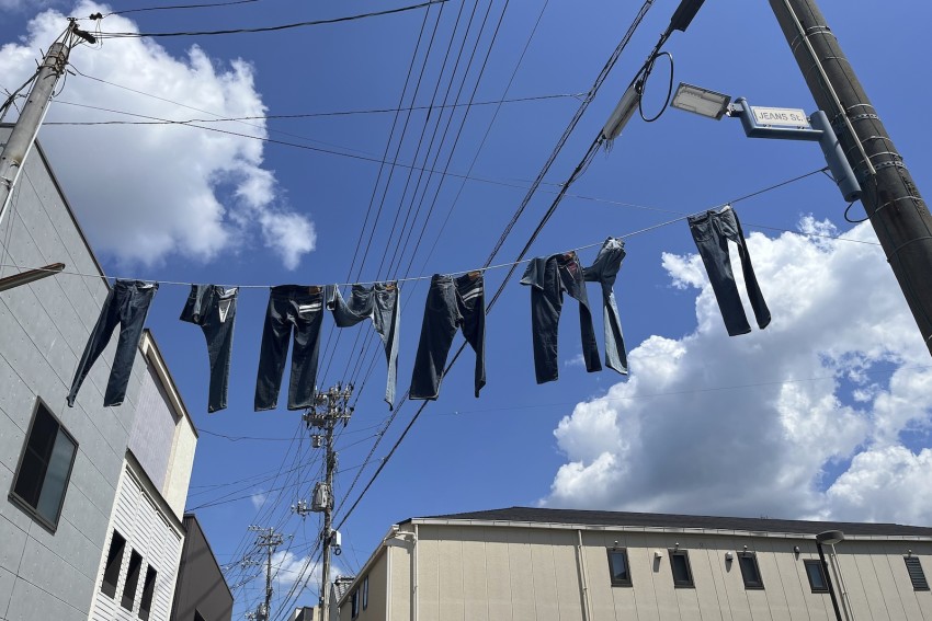 Kojima, with its proud Jeans Street, draws fans of vintage, deep-blue denim