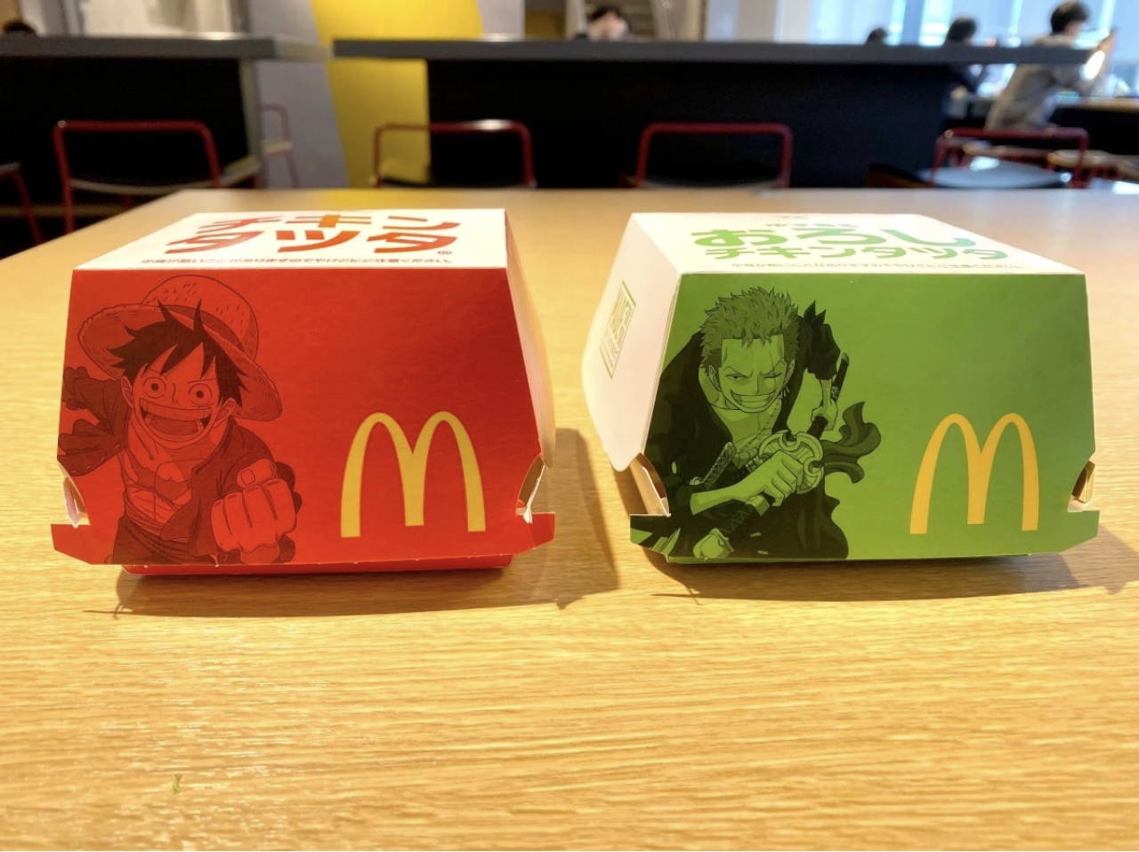 One Piece x McDonald’s Japan collaboration burgers Does the treasure