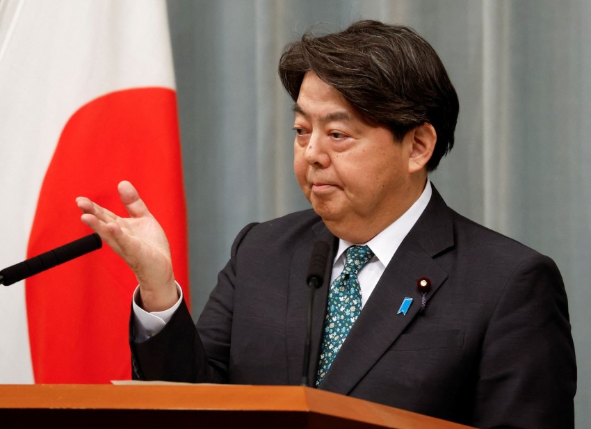 Japan's Chief Cabinet Secretary Yoshimasa Hayashi