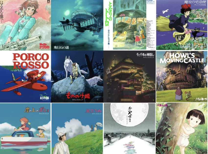 Studio Ghibli releases beautiful color vinyl record anime soundtrack  series available nowPics  SoraNews24 Japan News
