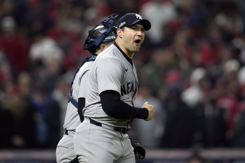 ALCS Yankees Guardians Baseball