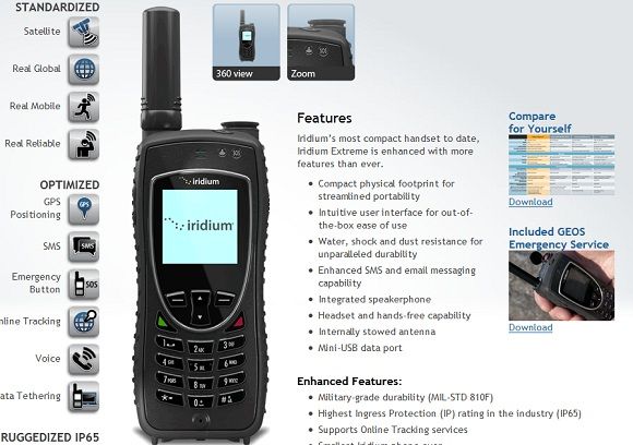 KDDI releases first Iridium satellite phone with capability - Japan Today