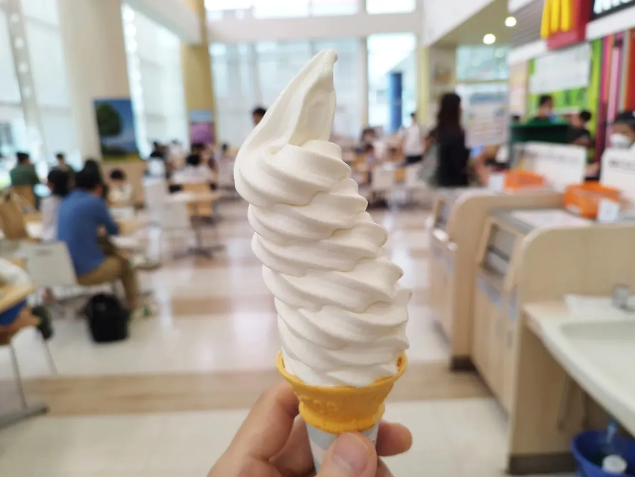 McDonald’s Japan’s Soft Twist Tower: An ice cream only sold at select branches