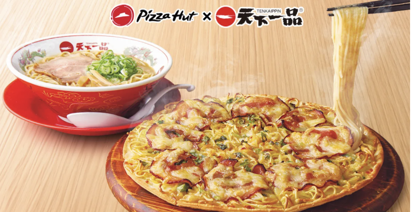 Pizza Hut releases a ramen pizza in Japan, and it took half a year 