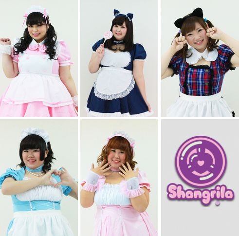 Shangrila A Maid Cafe Staffed Exclusively By Cute Plump Girls Opens In Akihabara Japan Today