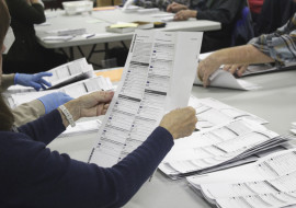 Election Oregon Broken Ballot Machine