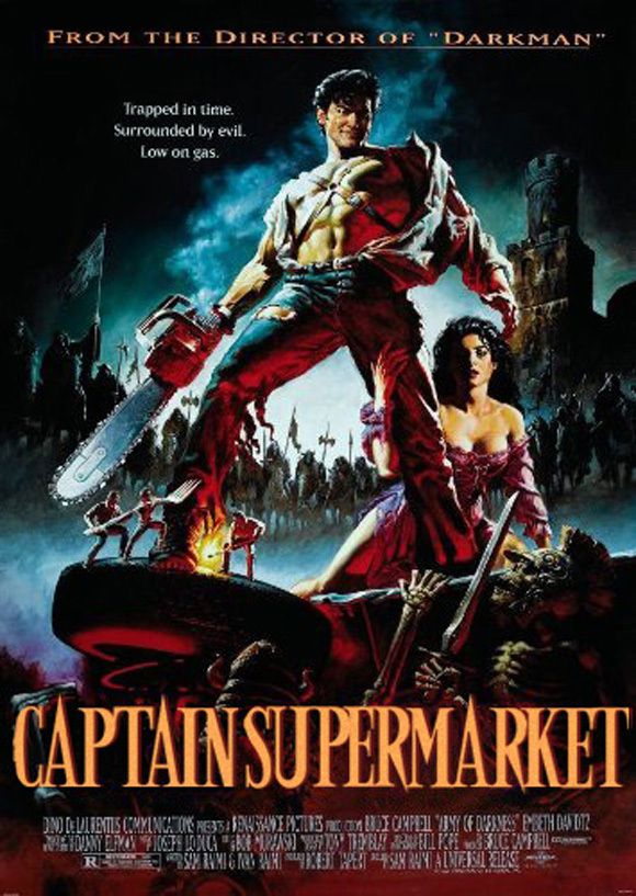 Army of Darkness Was Released As Captain Supermarket In Japan