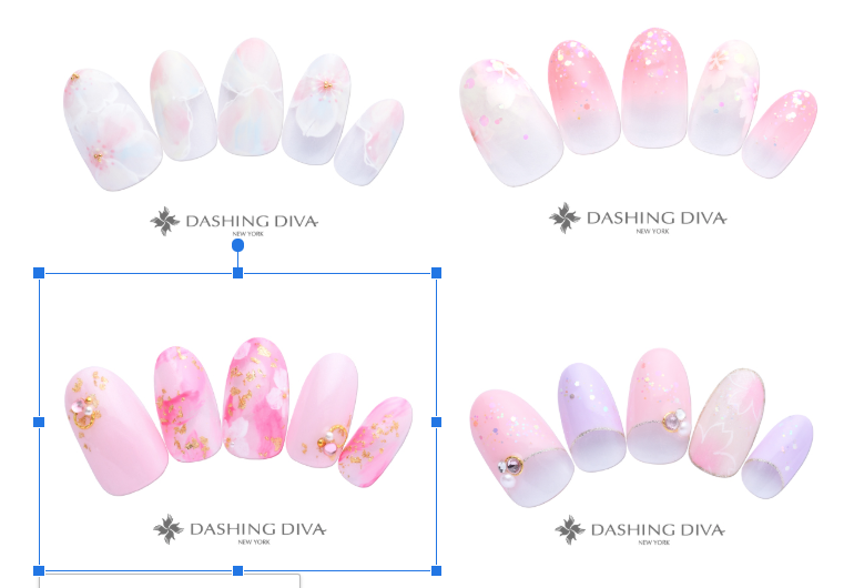 2PCS Sakura Nail Art Stickers 3D Adhesive Nail Stickers Suitable For Ladies Nail  Art Decal Decals | SHEIN