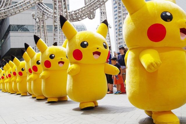 Pikachu Outbreak 18 World S First Eevee March To Join Pokemon Summer Celebrations In Japan Japan Today