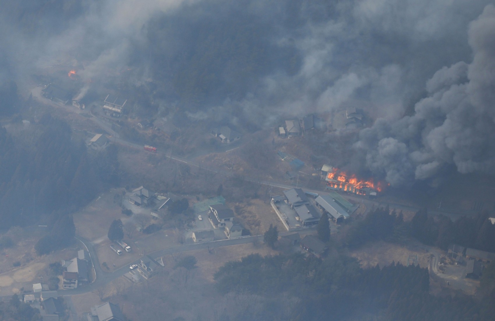 Japan wildfire burns largest area in over 30 years as blaze rages on