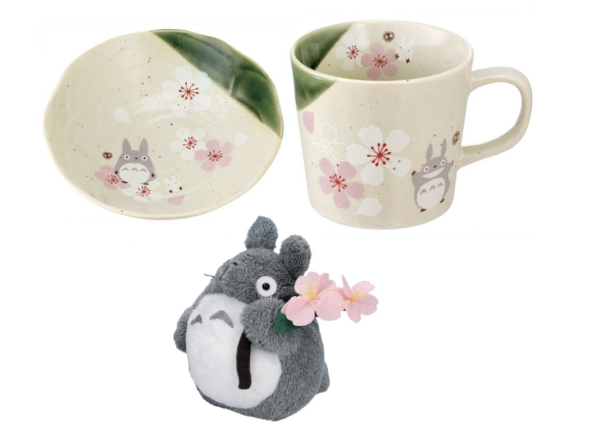 Japanese Sakura and Kawaii Cats Cute Coffee Mug for Spring