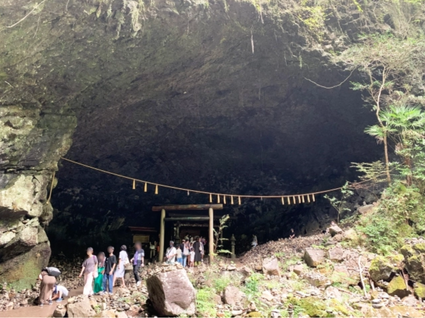 Visit the mythical cave that hid the Sun Goddess in Japanese