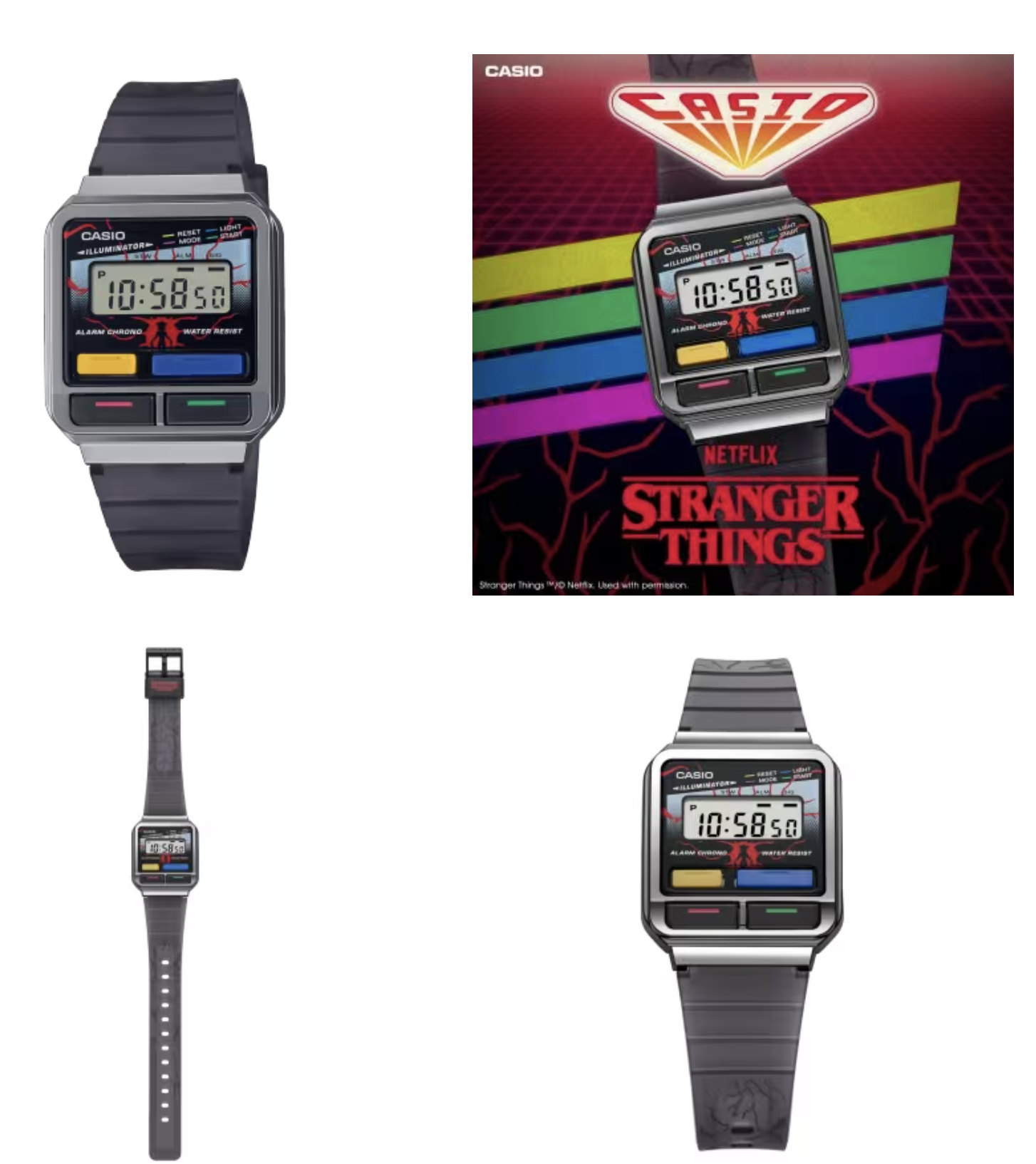 Stranger things shop casio watch