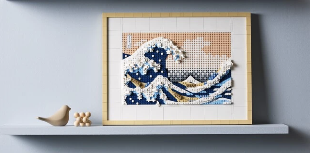 Hokusai's The Great Wave off Kanagawa woodblock print splashes into Lego  art in early 2023 - Japan Today