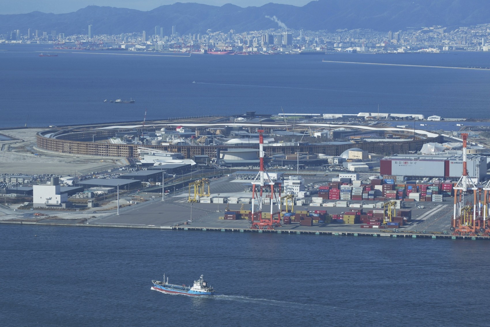 PM Ishiba visits Osaka Expo venue to inspect progress of preparations