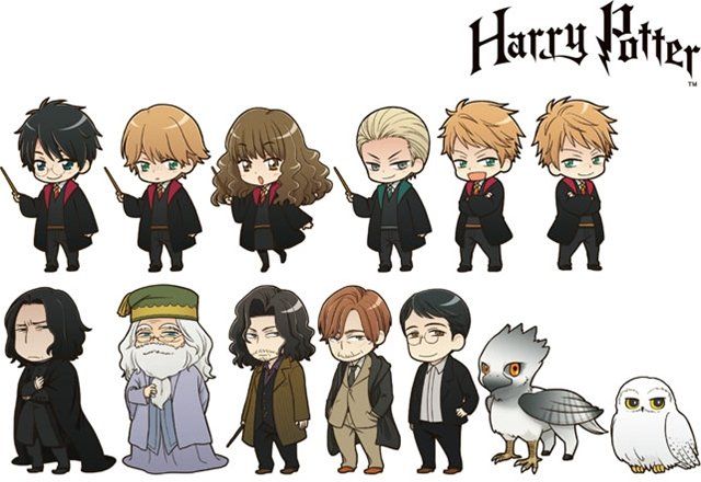 Harry Potter cast goes anime-style in Japan-exclusive merchandise ...