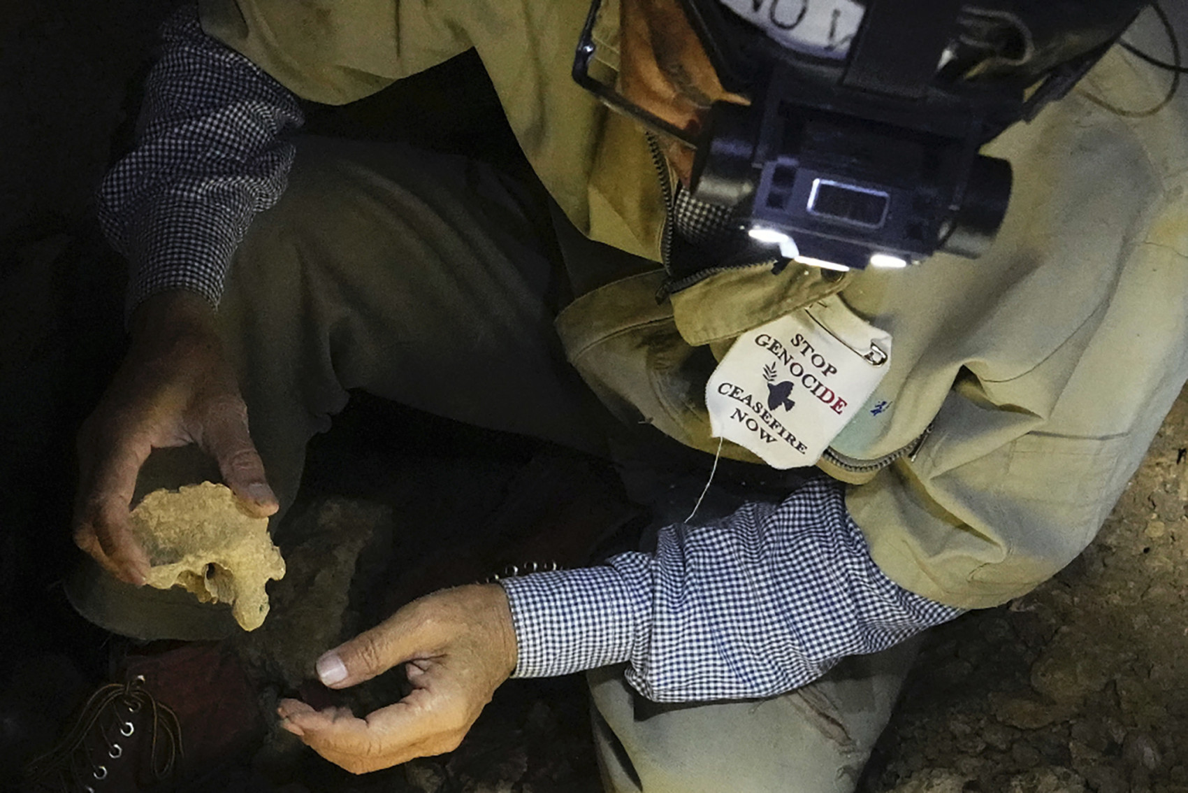 Okinawan bone digger searches for remains from one of fiercest battles of World War II