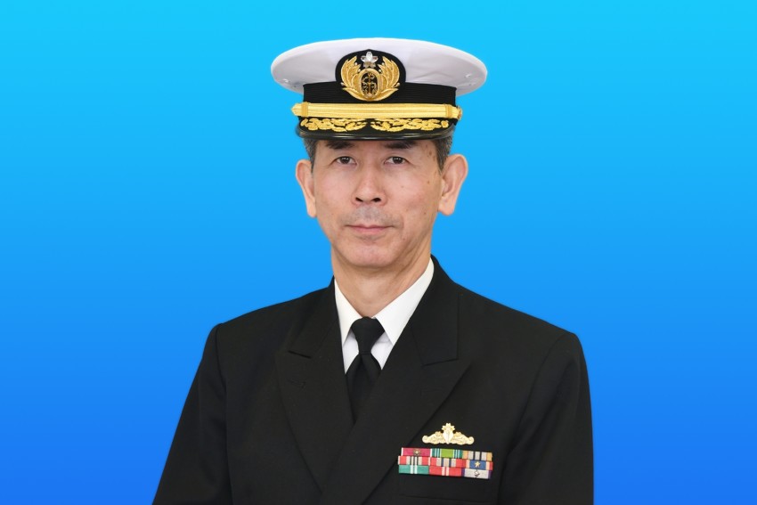 JMSDF Chief of Staff Sakai Ryo Sakai