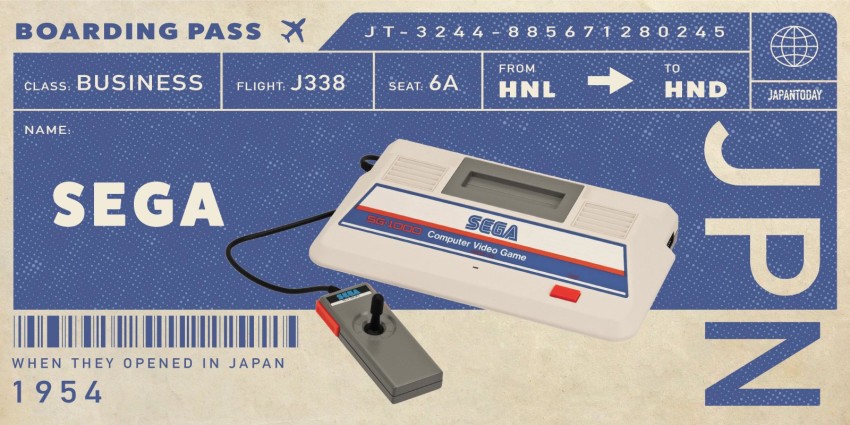 When They Opened in Japan: Sega