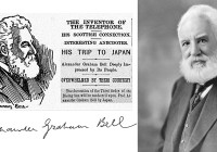 Alexander Graham Bell visits Japan, 1898
