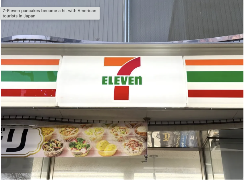 7-Eleven pancakes become a hit with American tourists in Japan