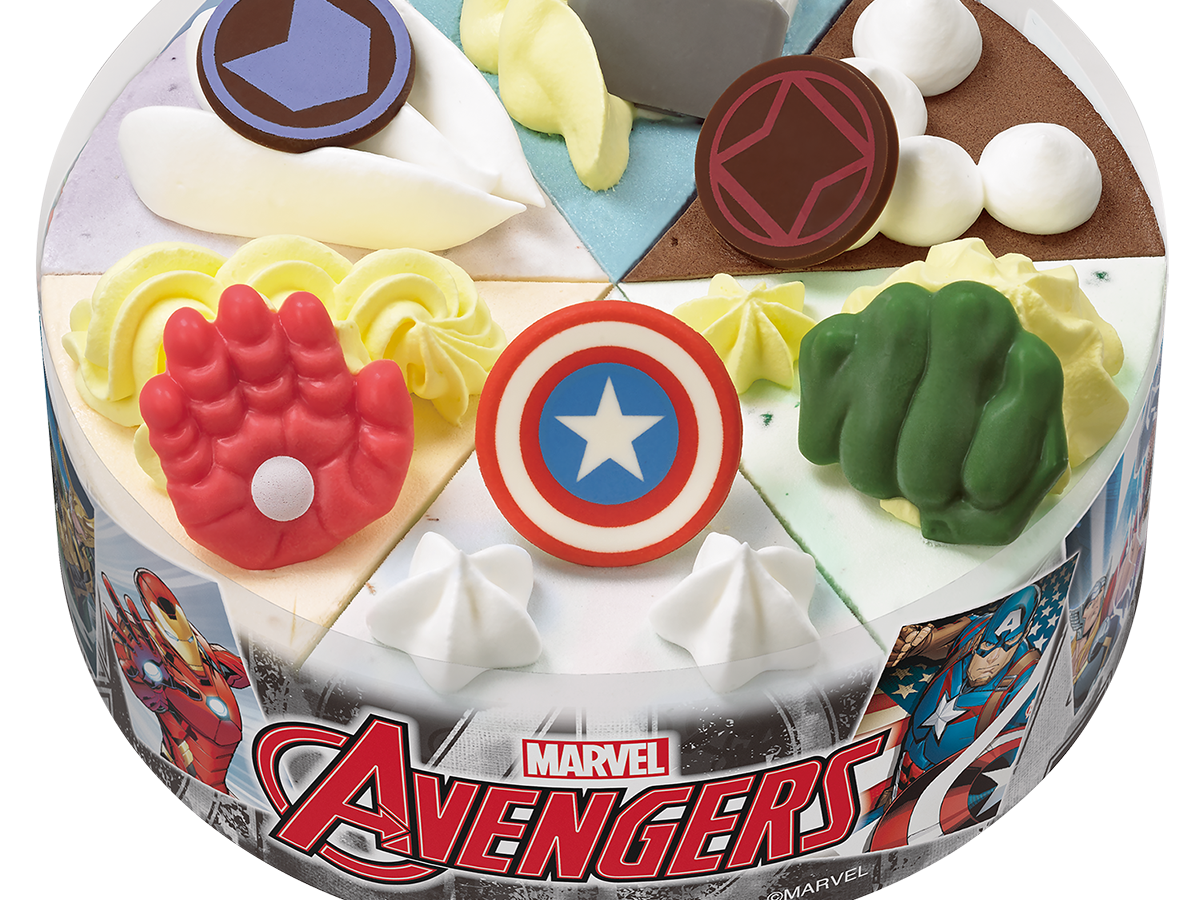 Captain America Round Edible Icing Cake Topper - Kids Themed Party Supplies  | Character Parties Australia