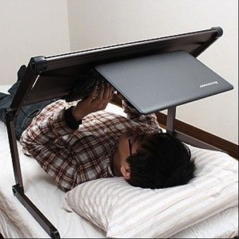 upside down laptop stand