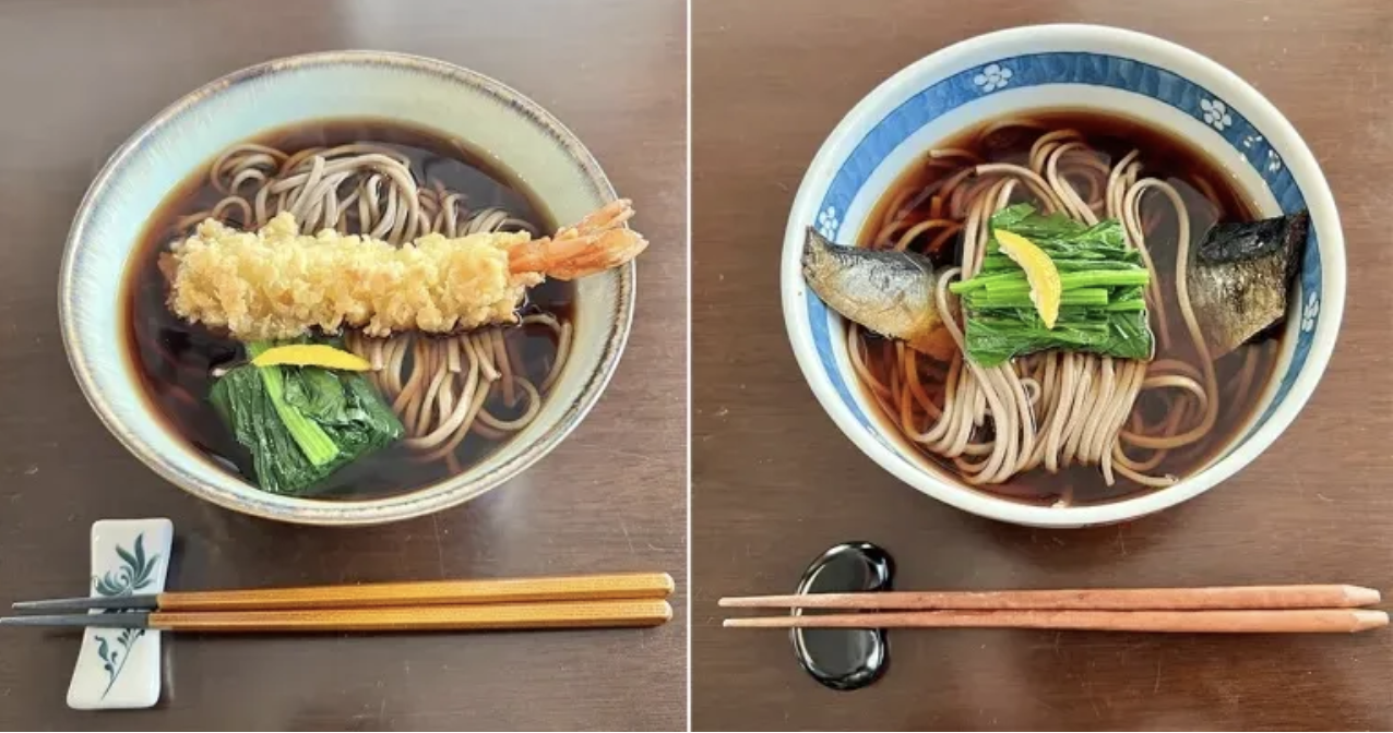 Soba Noodles DIY Japanese Food Sample Model