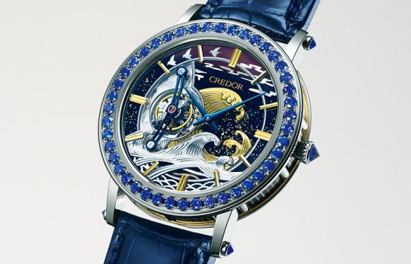 Seiko's blingtastic luxury watch based on Hokusai's Great Wave - Japan Today