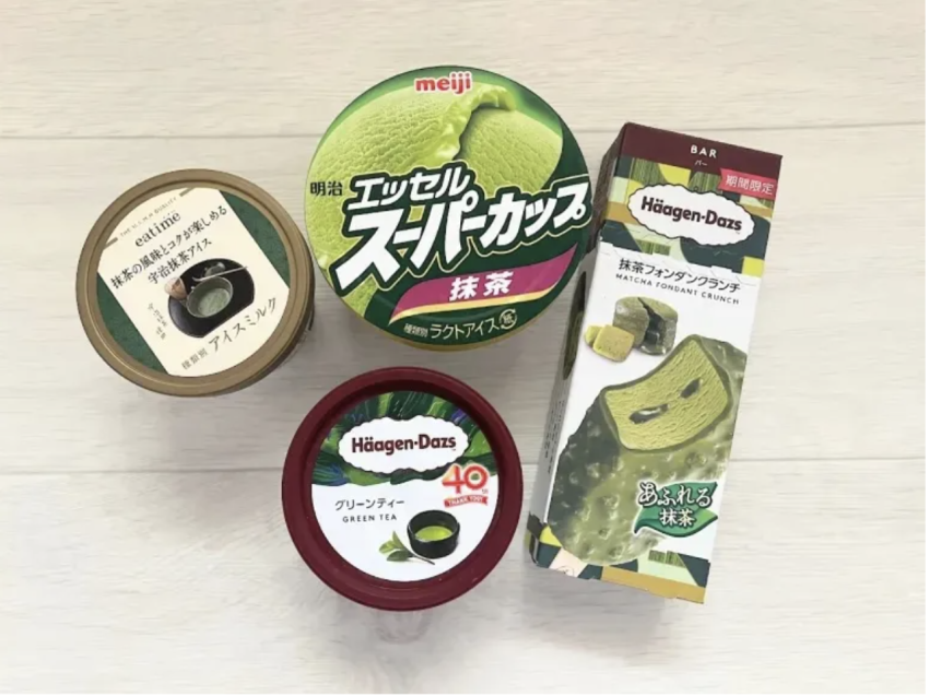 Experiment: Can you make good matcha lattes by melting green tea ice cream?