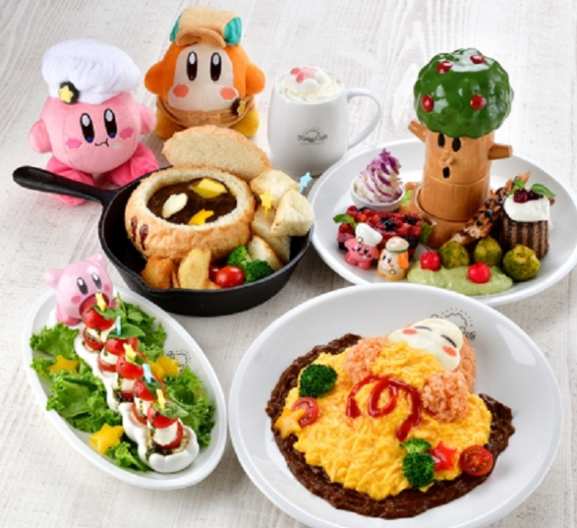 Plush Kirby M Kirby Café