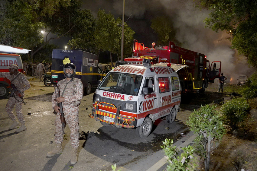 Pakistan Airport Explosion