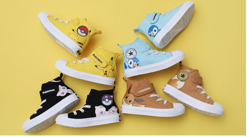pico Máquina de escribir Pato New shoes from Converse will have both kids and adults showing off their  love of Pokemon in style - Japan Today