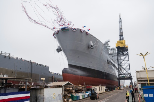 U.S. shipbuilders, a shadow of what they were, welcome Trump's support