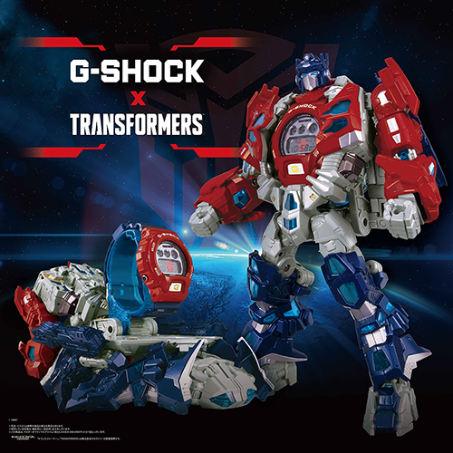 Casio G-SHOCK partners with 'Transformers' for special model