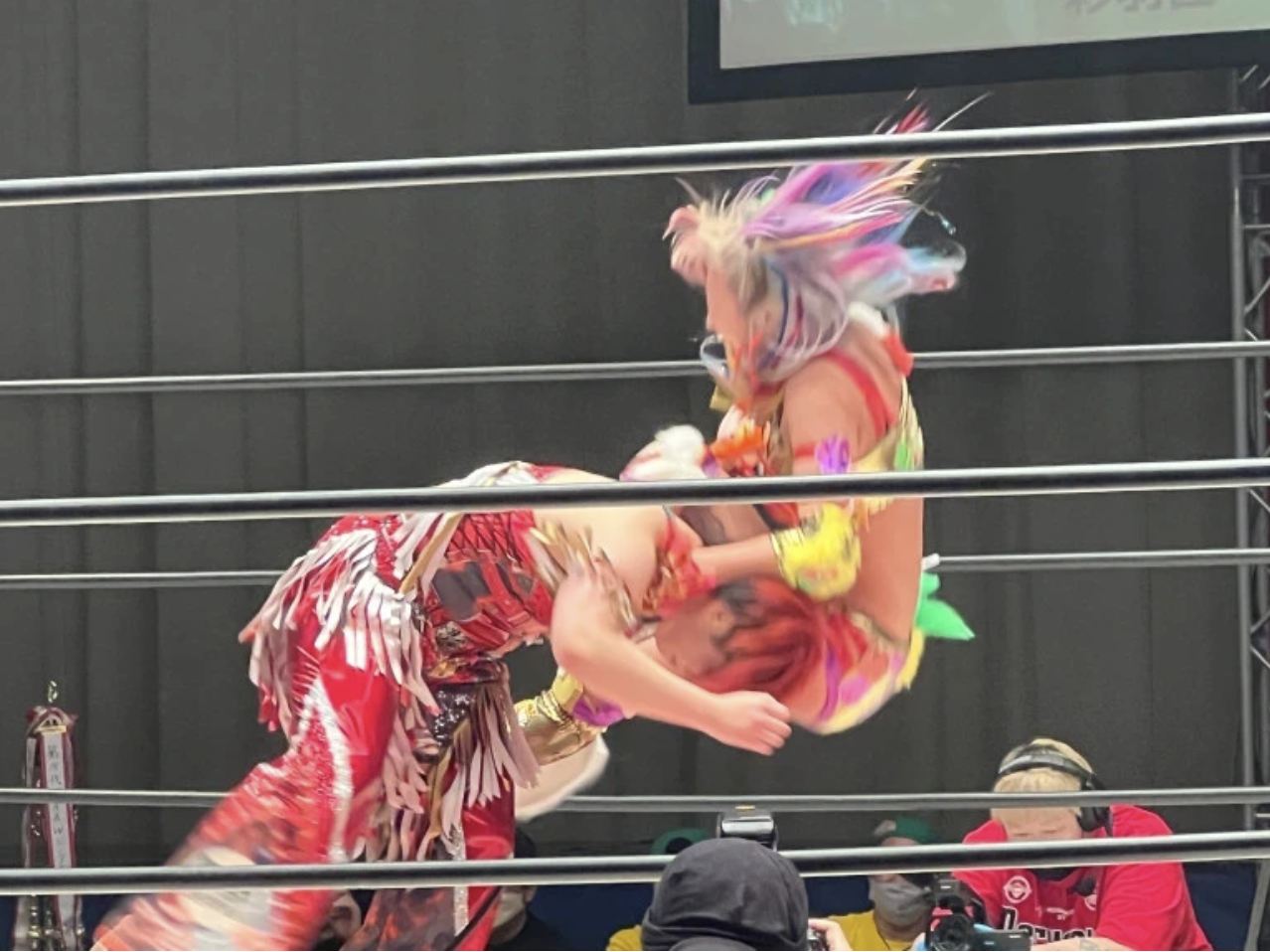 Attending Japanese women's pro wrestling live for the first time ever–and  having an absolute blast