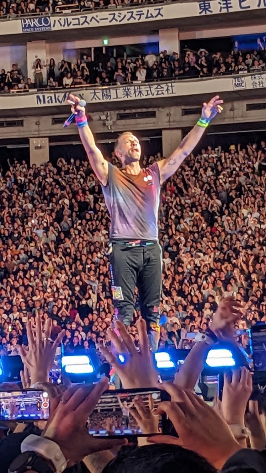 Coldplay at Tokyo Dome Japan Today