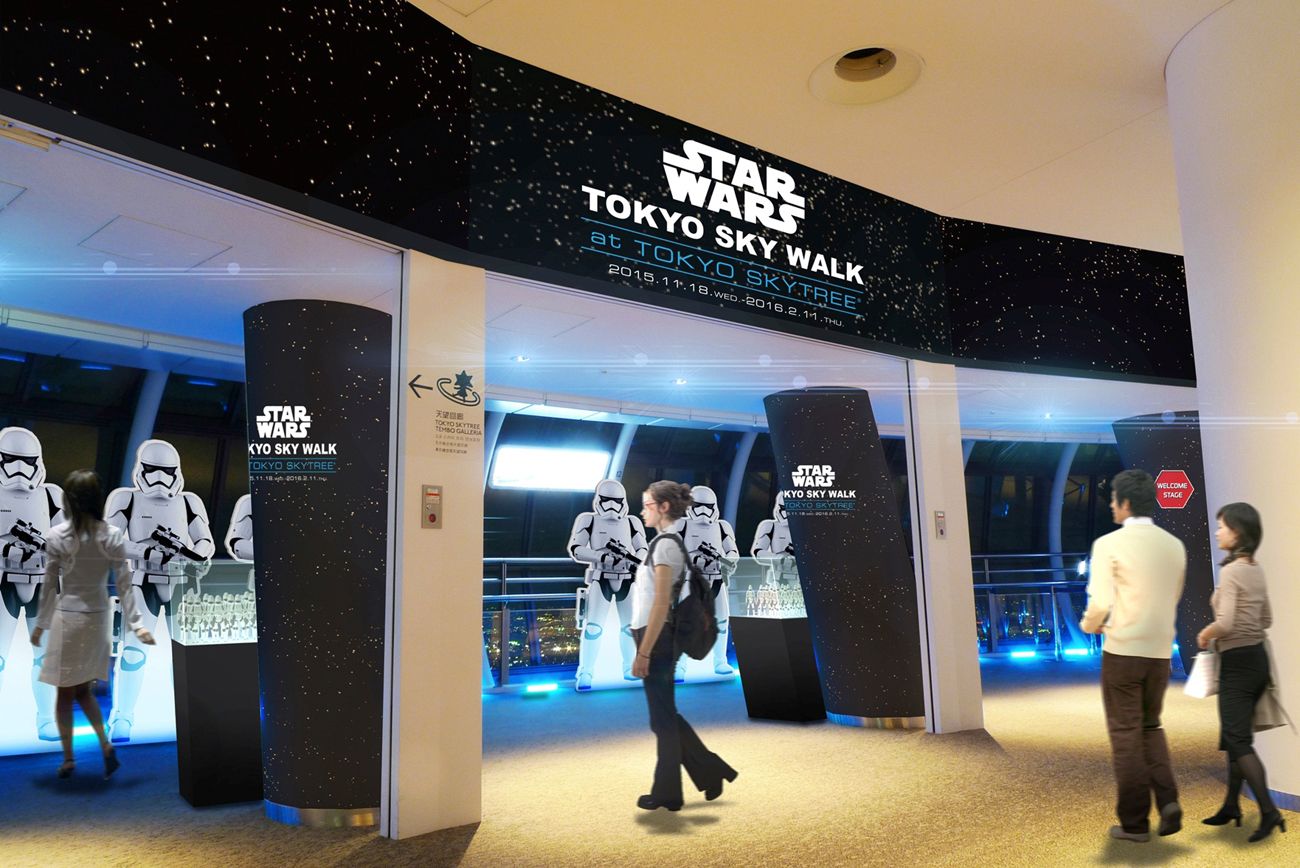 Star Wars Tokyo Sky Walk at Tokyo Skytree Japan Today