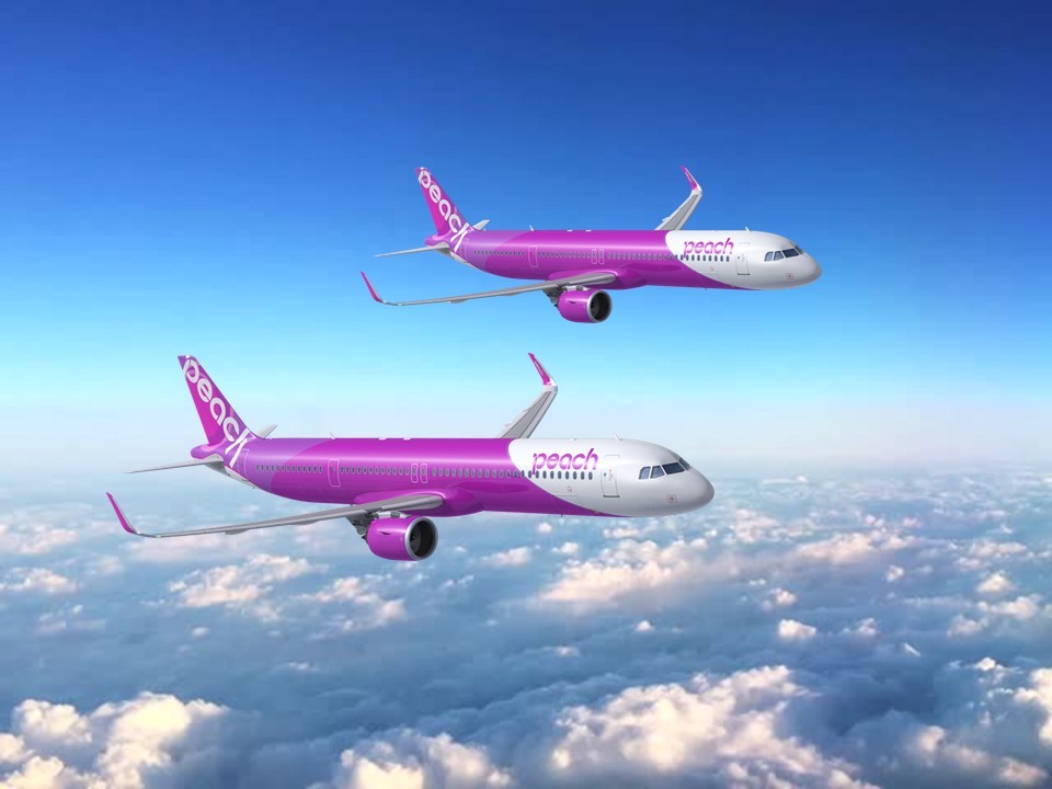 Peach to be first to introduce Airbus A321LR in Asia - Japan Today