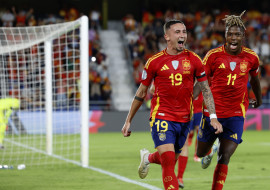 APTOPIX Spain Switzerland Nations League