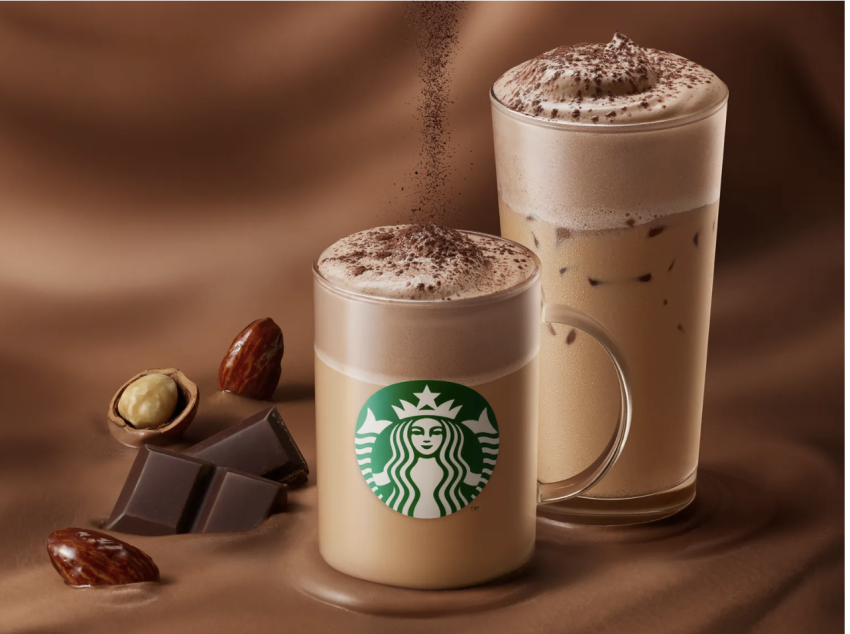 Starbucks adds Chocolate Mousse Latte to menu in Japan for limited time