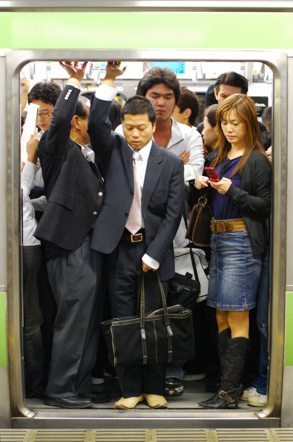 Japanese Subway Grope In Real