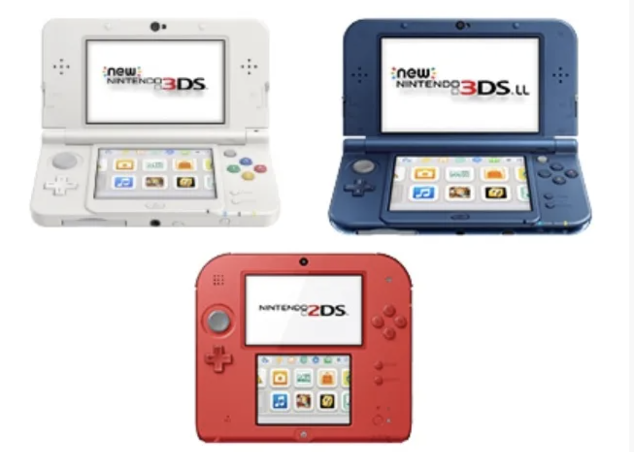 Nintendo announces end of repair support for 2DS, New 3DS and New