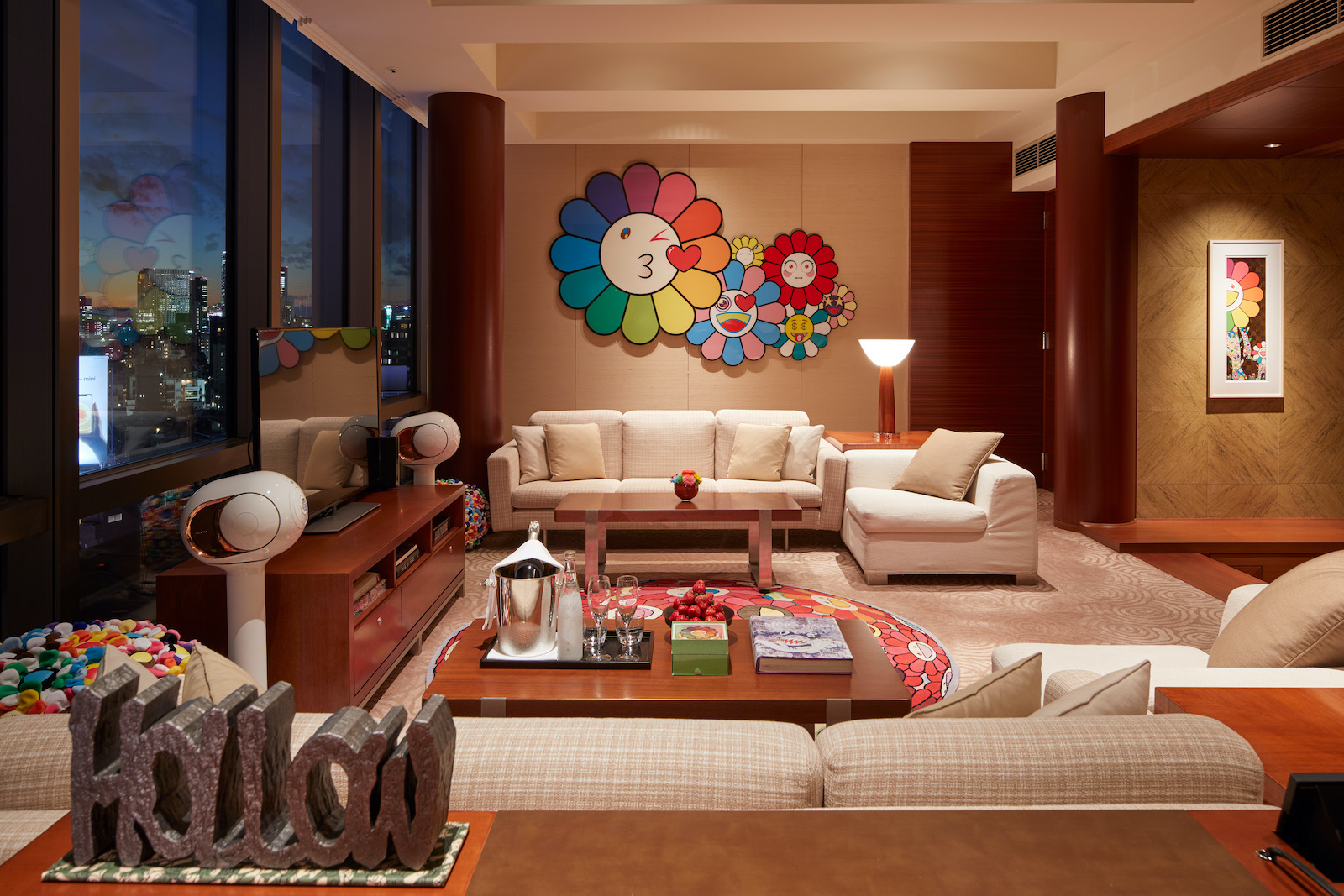 Grand Hyatt Tokyo Offering First Ever Takashi Murakami Flower Gallery Stay With Original Art Works Japan Today