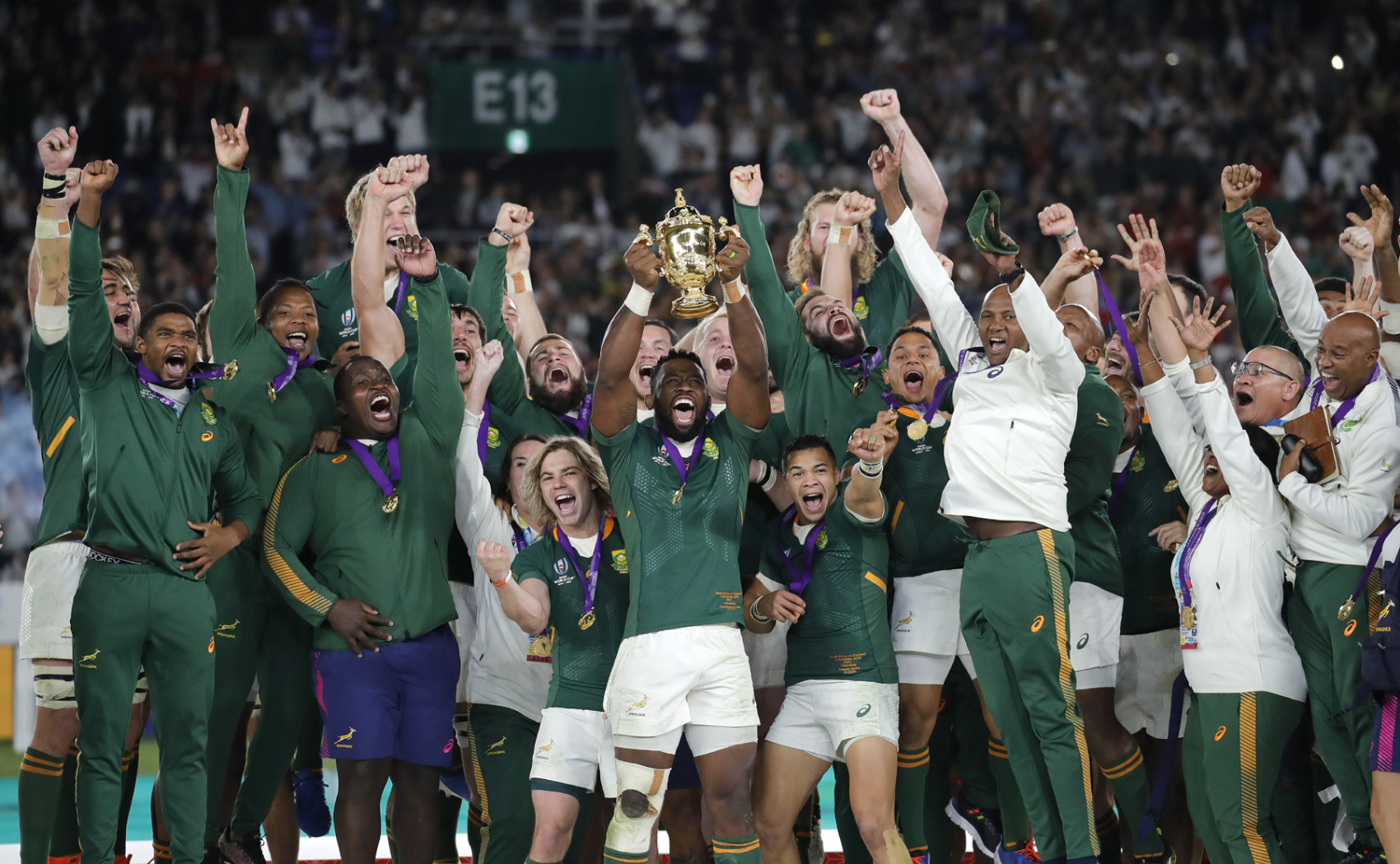 South Africa beat England 32-12 to win 3rd World Cup - Japan Today