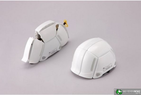 TOYO Emergency Disaster Prevention Folding Helmet Bloom II No 101 White for sale online 
