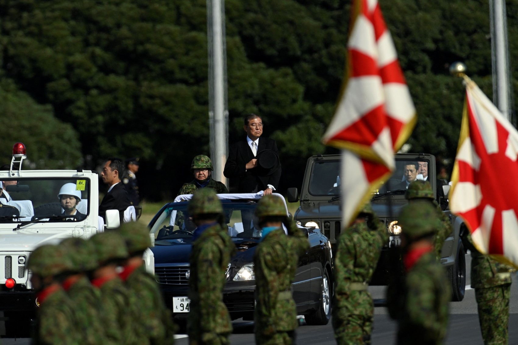 Ishiba Vows Military Buildup, Deeper Ties With U.S. As Regional Tension ...